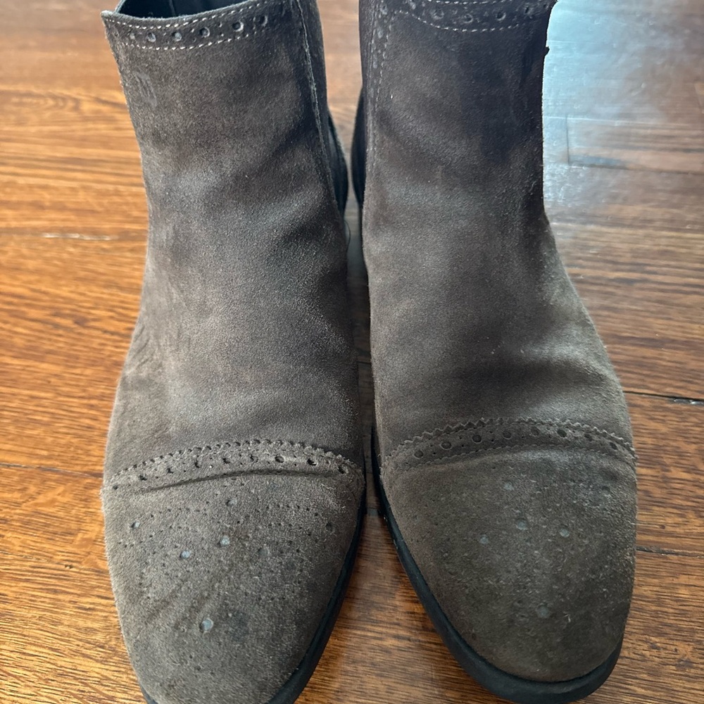 Men's Brown Suede Boots
